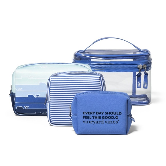 Vineyard Vines Handbags - VINEYARD VINES TARGET Cosmetic Bag Set 4pc Set